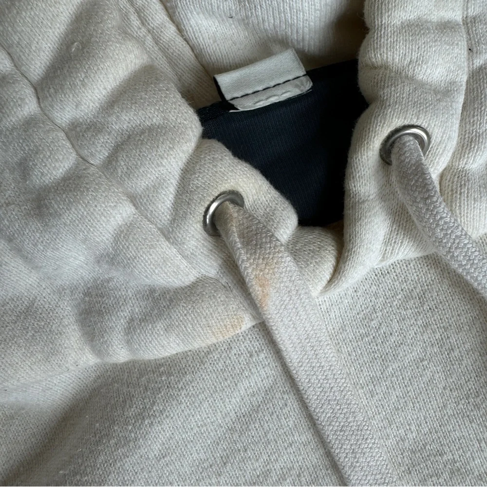 GUCCI Cream Pullover Drawtsring Hoodie